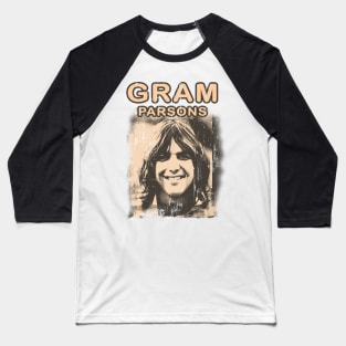 Gram Parsons LOVE Baseball T-Shirt